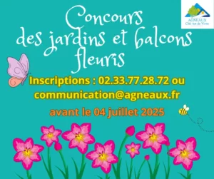 Inscription concours des jardins et des balcons fleuris