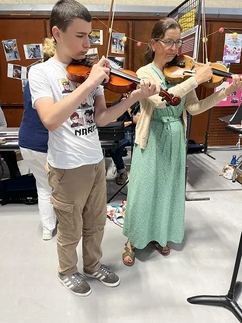 Forum des métiers, école de musique